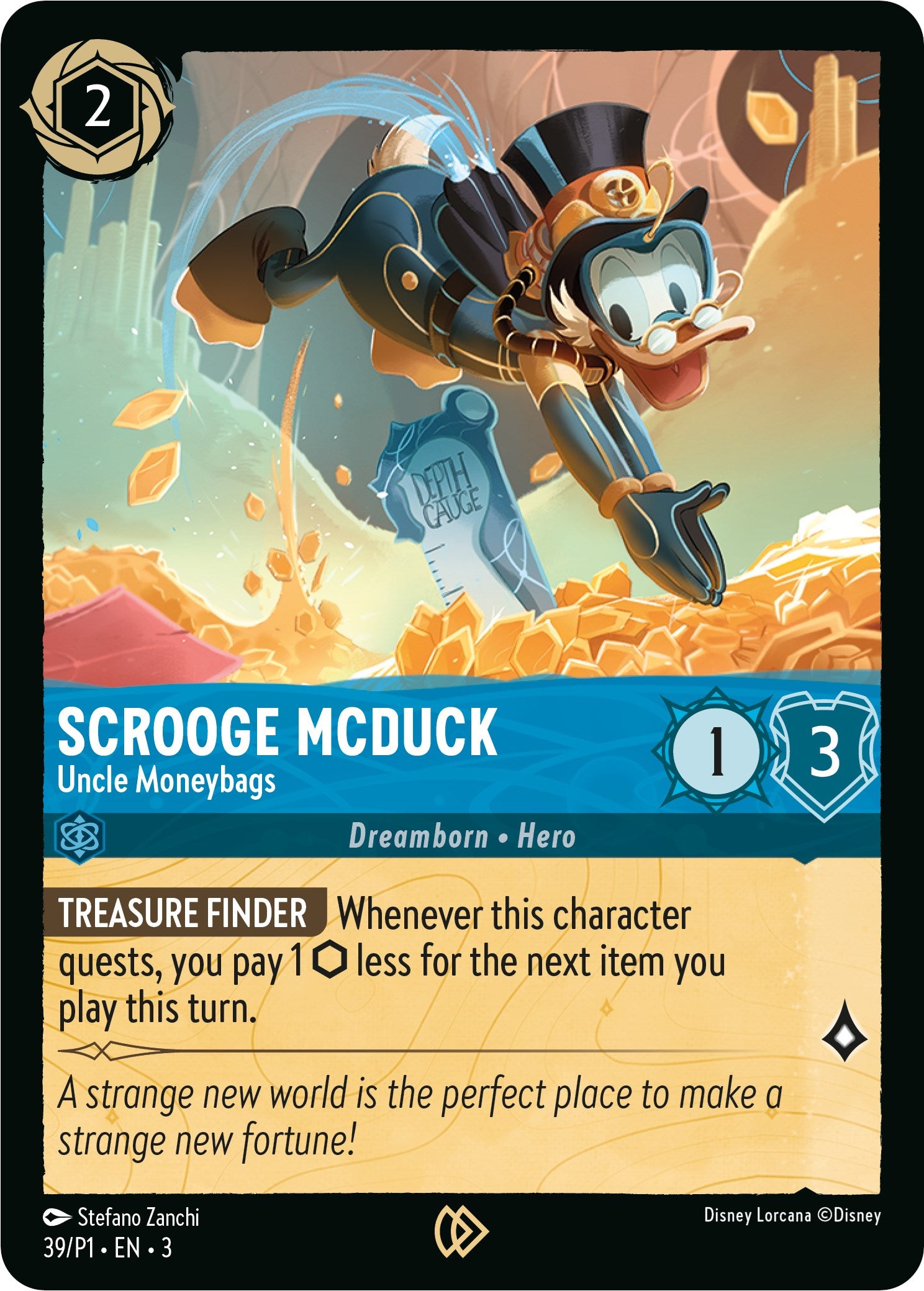 Scrooge McDuck - Uncle Moneybags (39) [Promo Cards] | Good Games Morley
