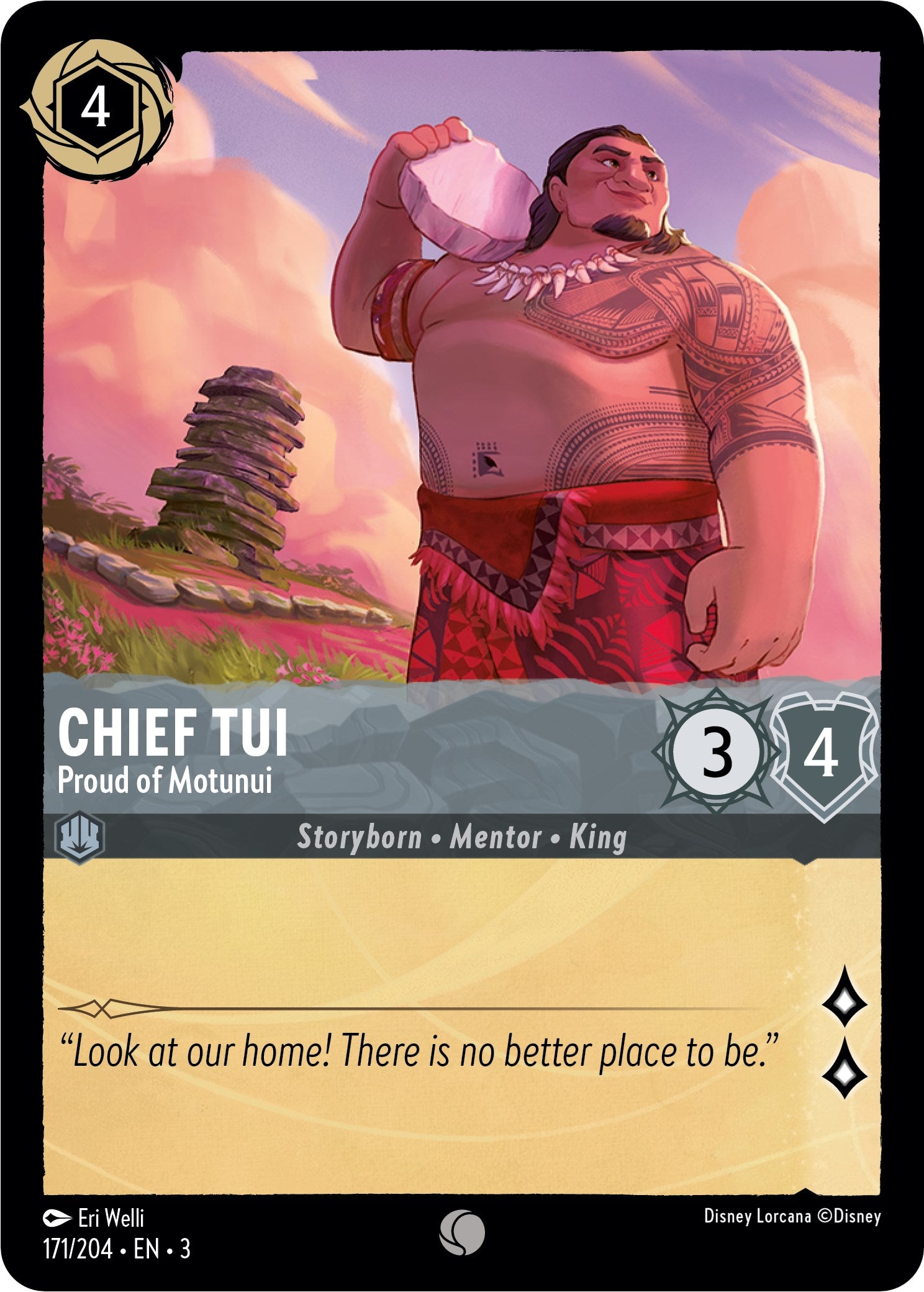 Chief Tui - Proud of Motunui (171/204) [Into the Inklands] | Good Games Morley