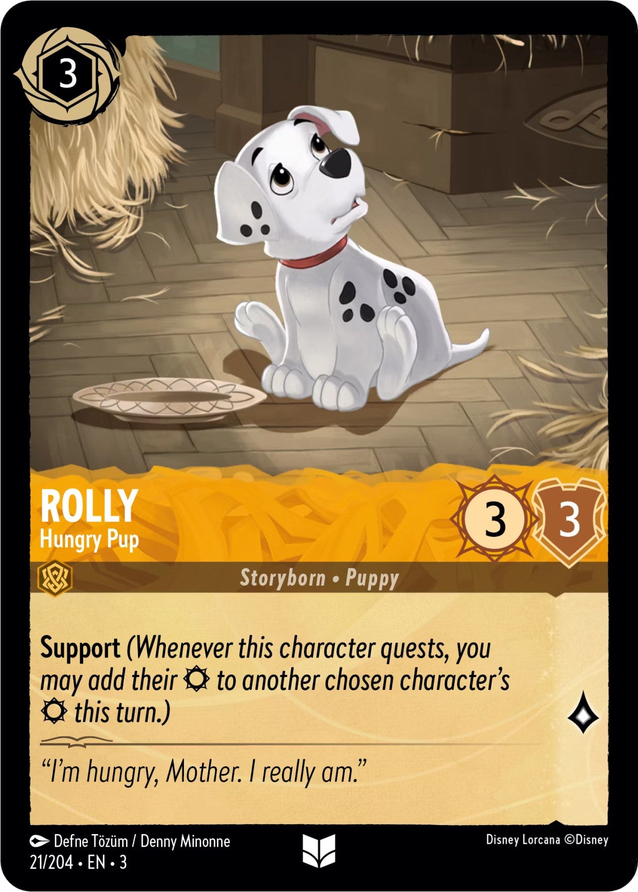 Rolly - Hungry Pup (21/204) [Into the Inklands] | Good Games Morley