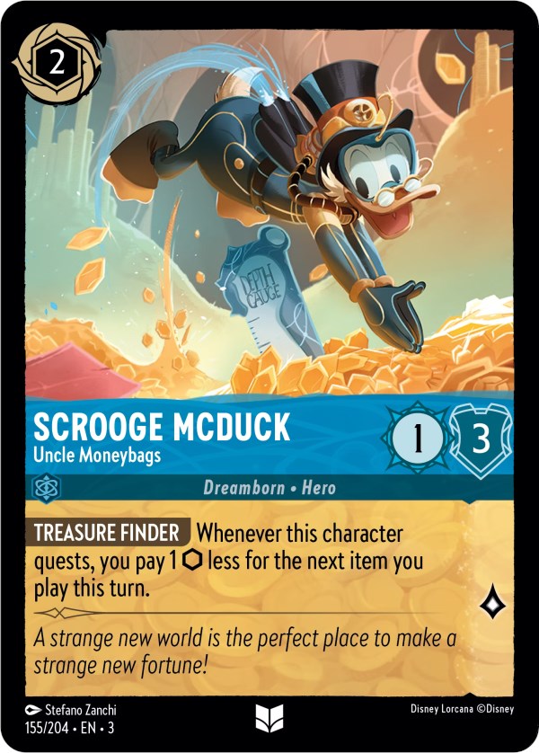 Scrooge McDuck - Uncle Moneybags (155/204) [Into the Inklands] | Good Games Morley