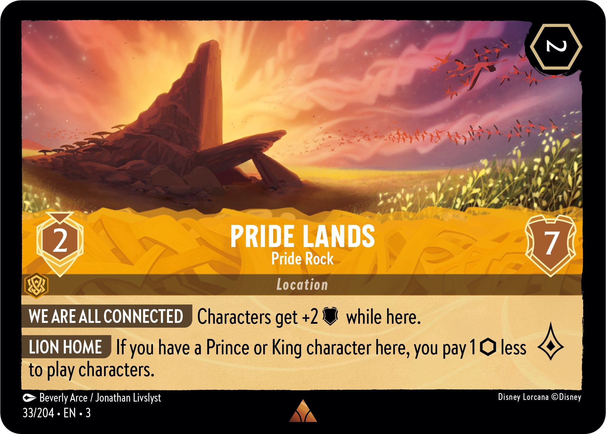 Pride Lands - Pride Rock (33/204) [Into the Inklands] | Good Games Morley