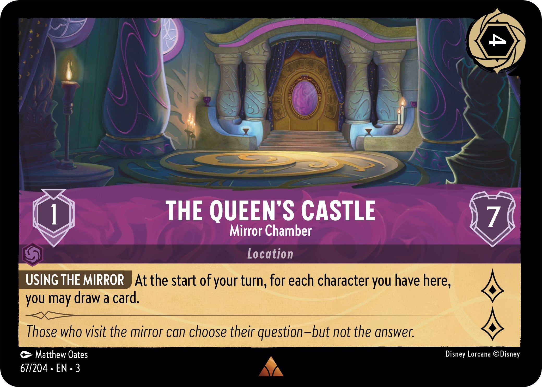 The Queen's Castle - Mirror Chamber (67/204) [Into the Inklands] | Good Games Morley