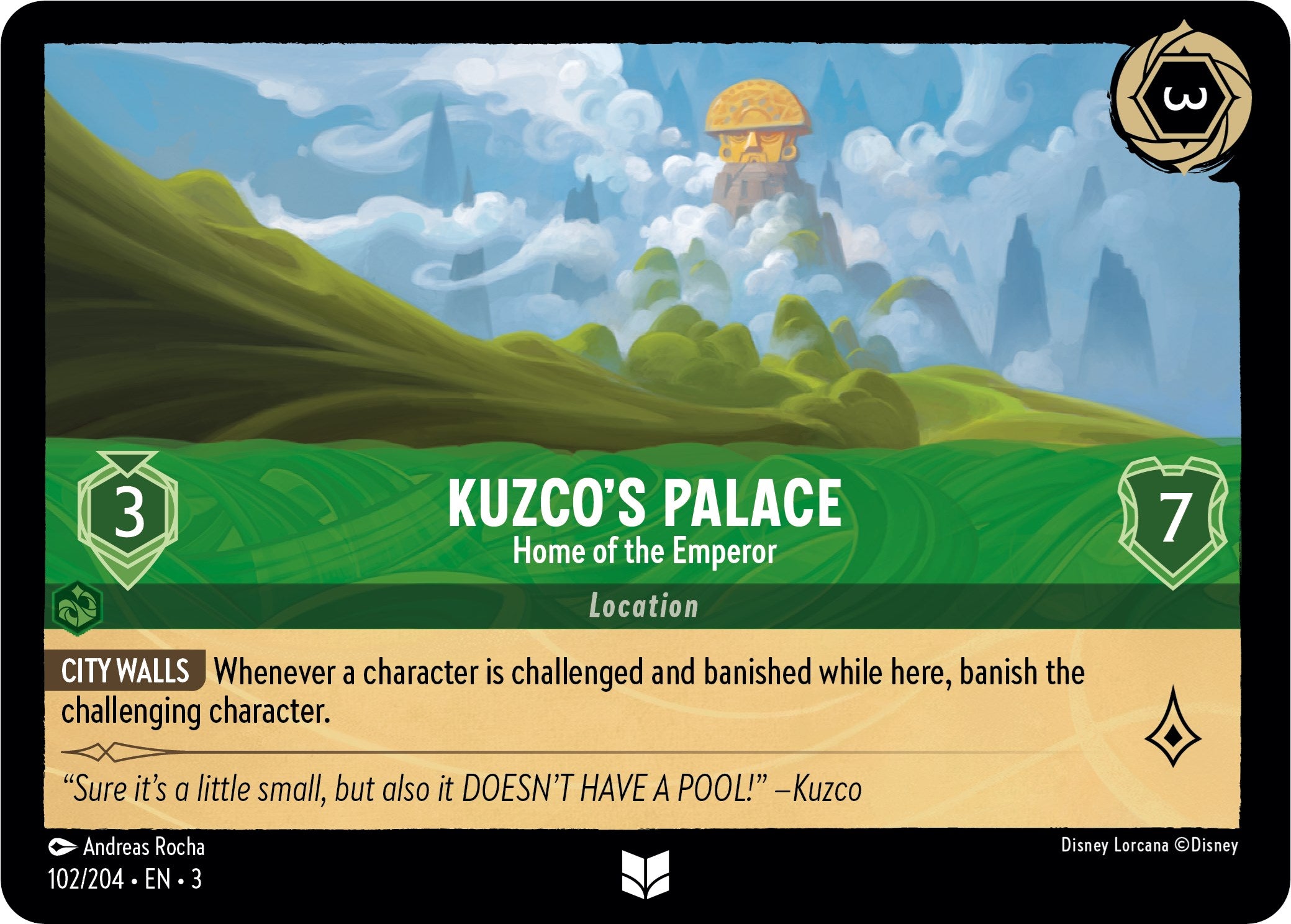 Kuzco's Palace - Home of the Emperor (102/204) [Into the Inklands] | Good Games Morley