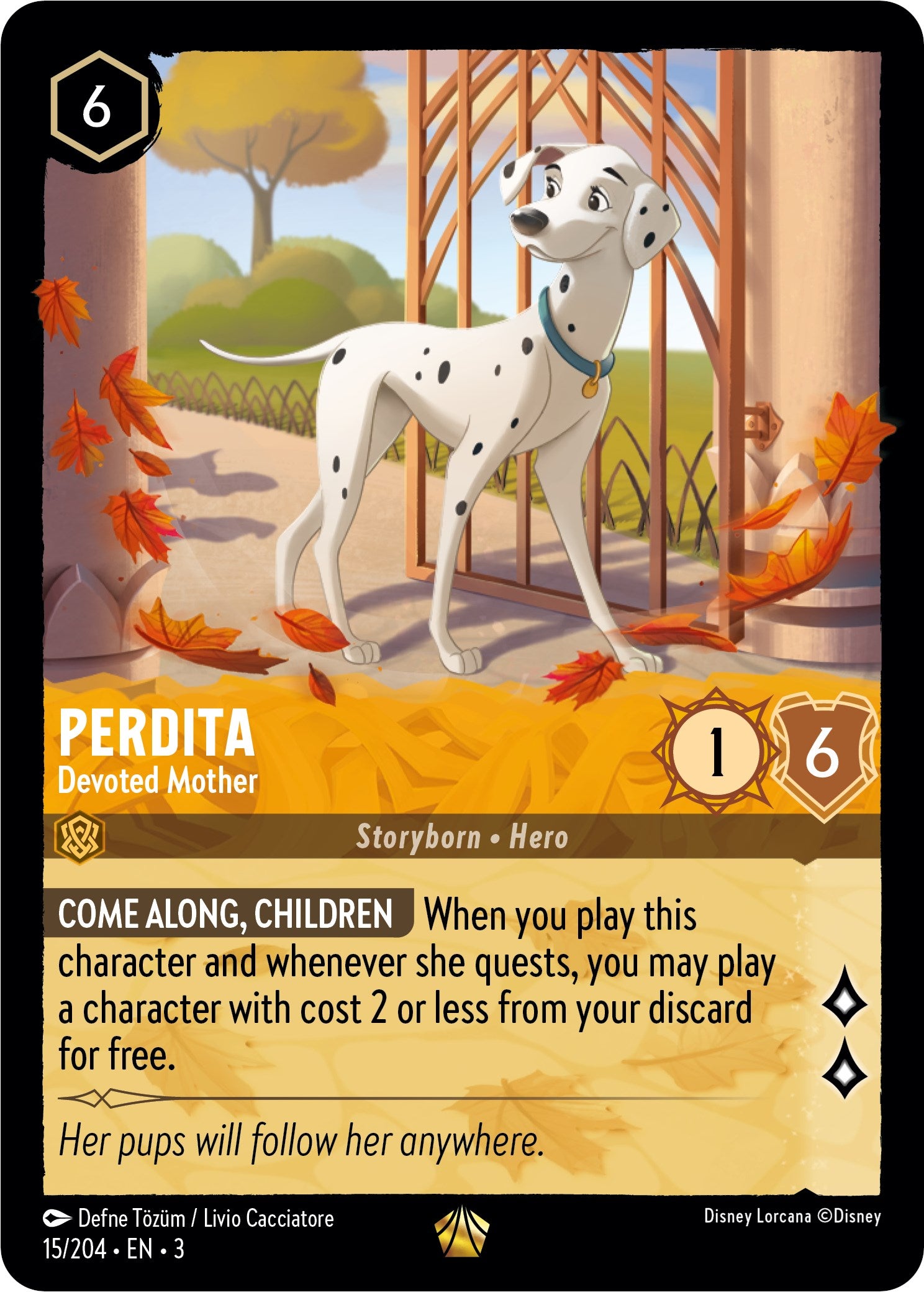 Perdita - Devoted Mother (15/204) [Into the Inklands] | Good Games Morley