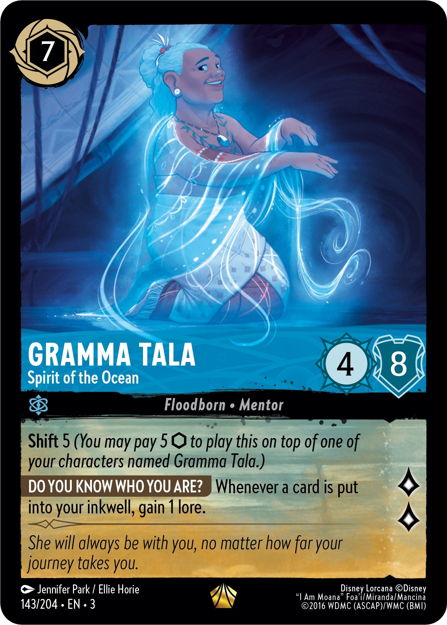 Gramma Tala - Spirit of the Ocean (143/204) [Into the Inklands] | Good Games Morley