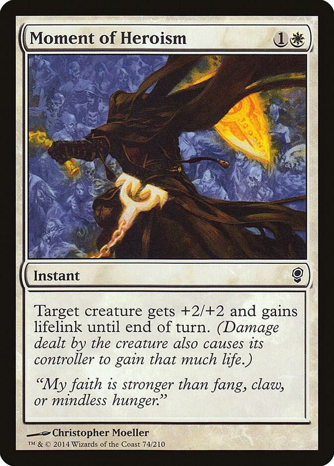 Moment of Heroism 74/210 (Conspiracy)  - Foil | Good Games Morley