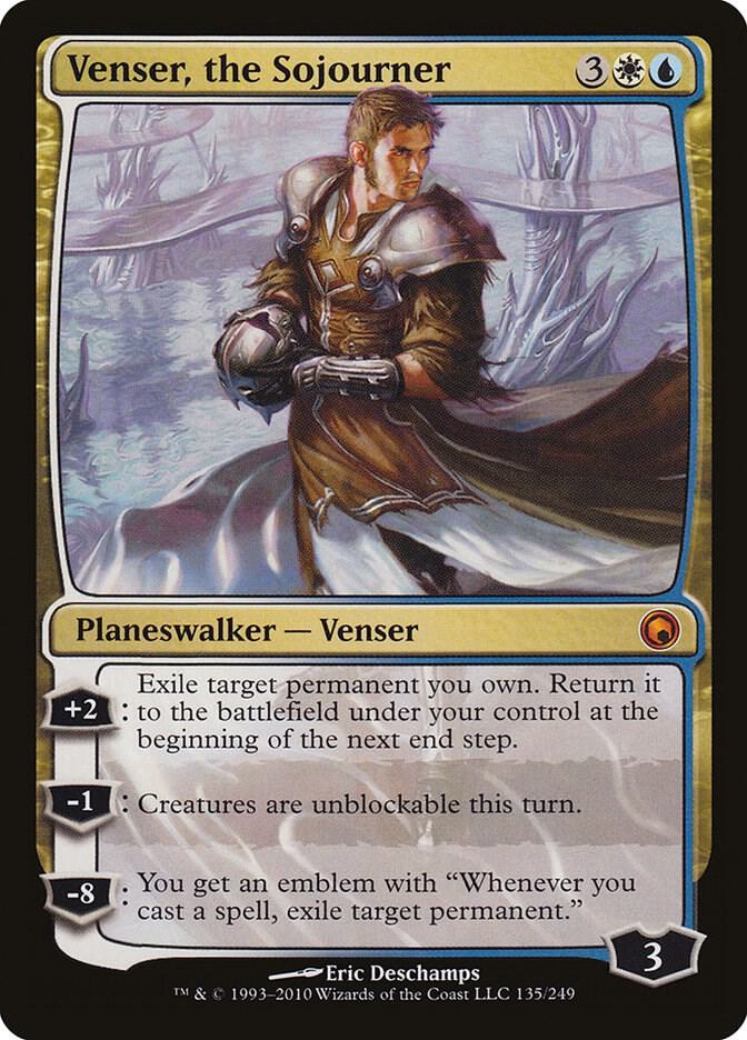 Venser, the Sojourner 135/249 (Scars of Mirrodin)  | Good Games Morley