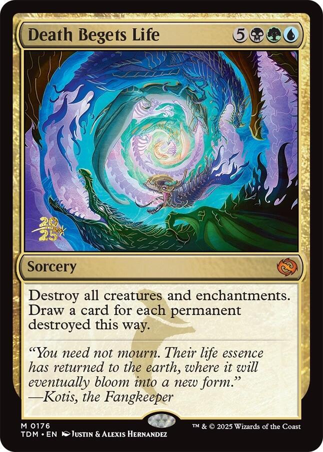 Death Begets Life 176s/166 (Prerelease Cards)  - Foil | Good Games Morley