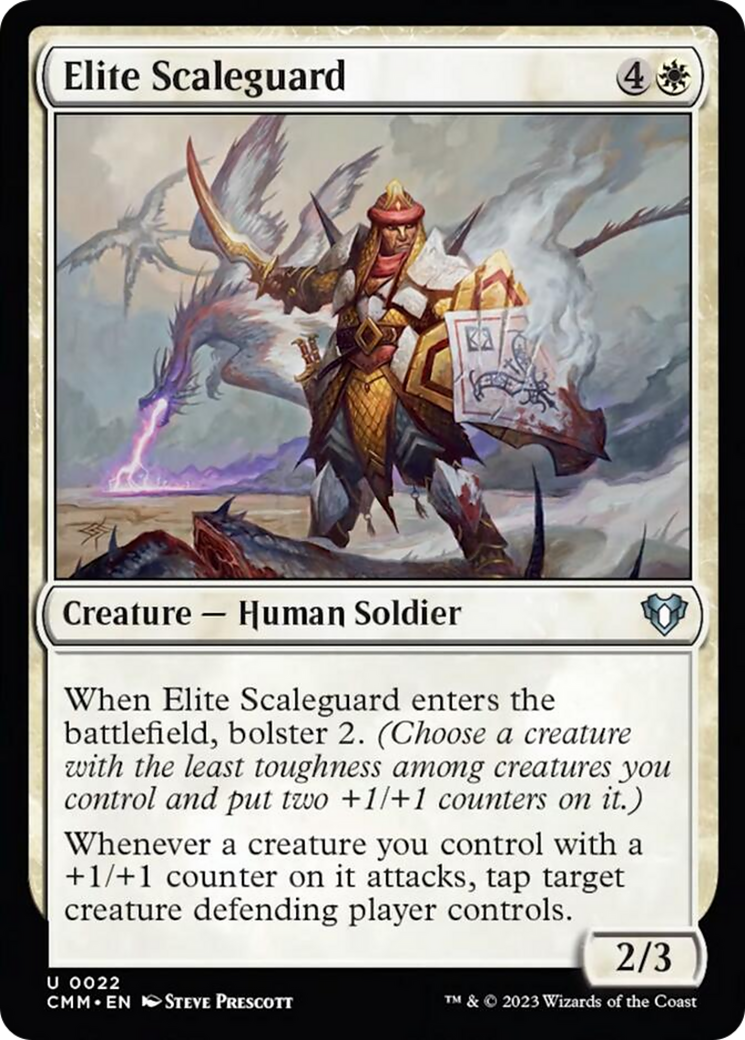 Elite Scaleguard [Commander Masters] | Good Games Morley