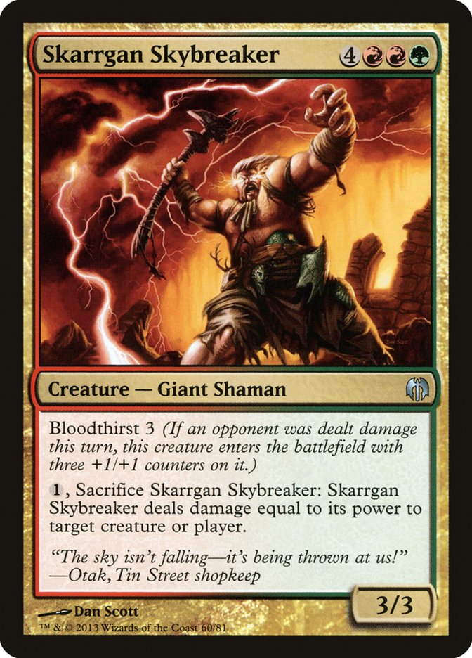 Skarrgan Skybreaker [Duel Decks: Heroes vs. Monsters] | Good Games Morley