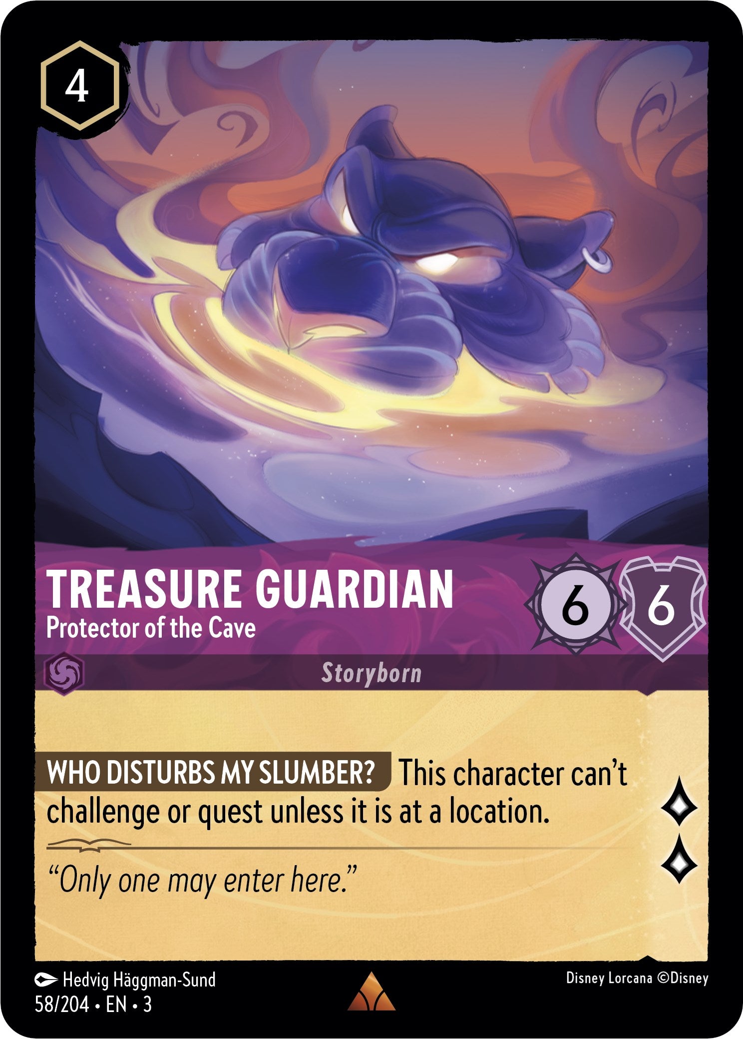 Treasure Guardian - Protector of the Cave (58/204) [Into the Inklands] | Good Games Morley