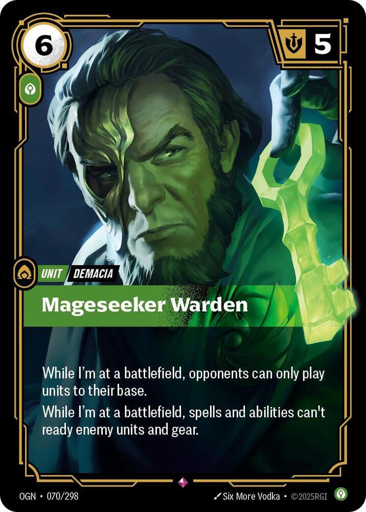 Mageseeker Warden 070/298 (Origins)  - Foil | Good Games Morley