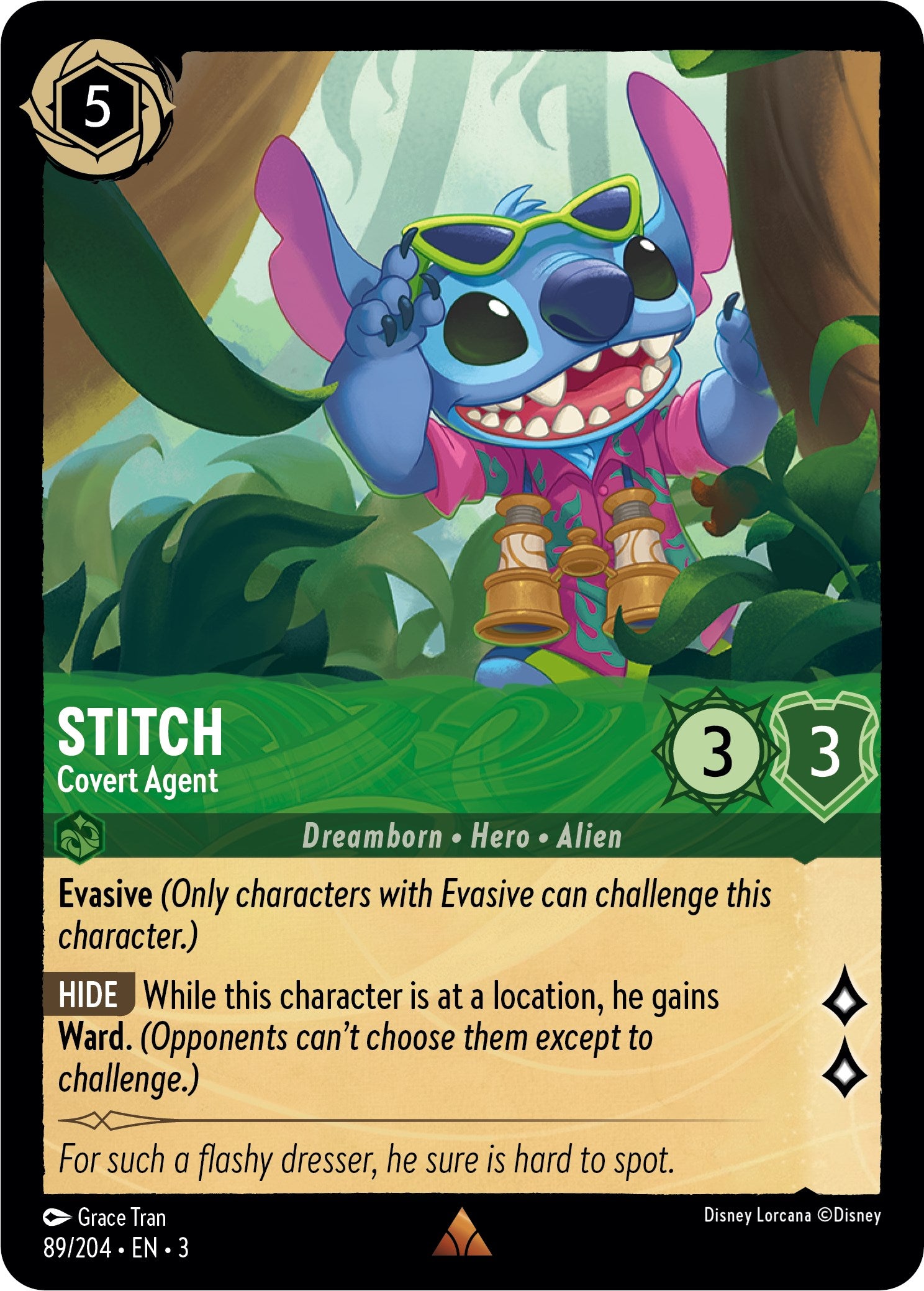 Stitch - Covert Agent (89//204) [Into the Inklands] | Good Games Morley