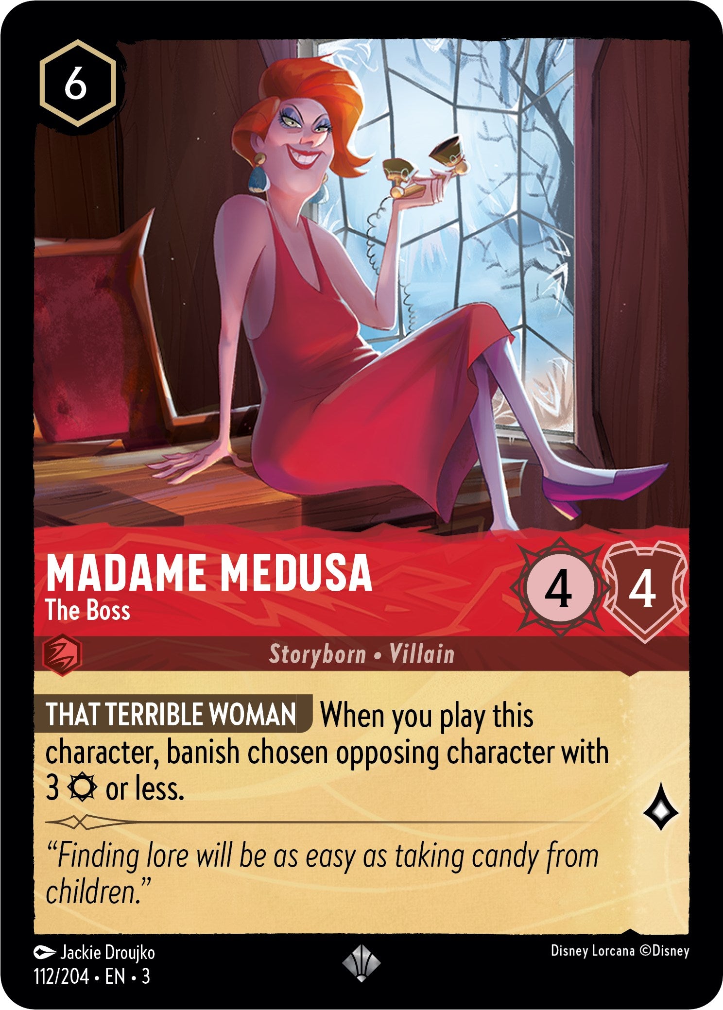 Madame Medusa - The Boss (112/204) [Into the Inklands] | Good Games Morley