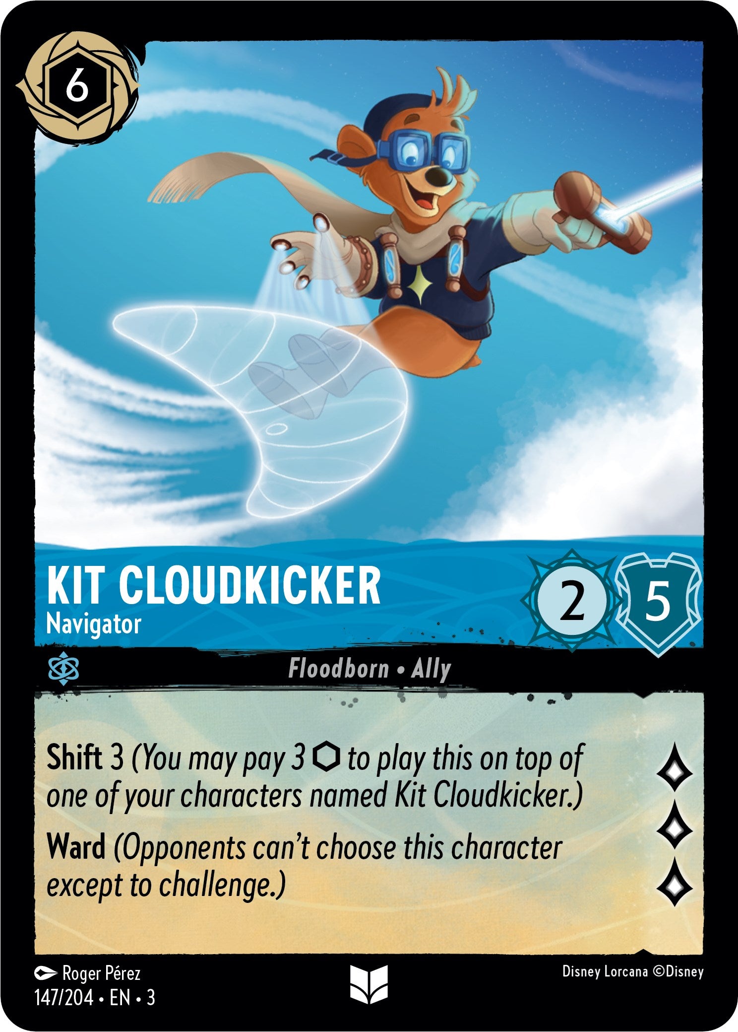 Kit Cloudkicker - Navigator (147//204) [Into the Inklands] | Good Games Morley