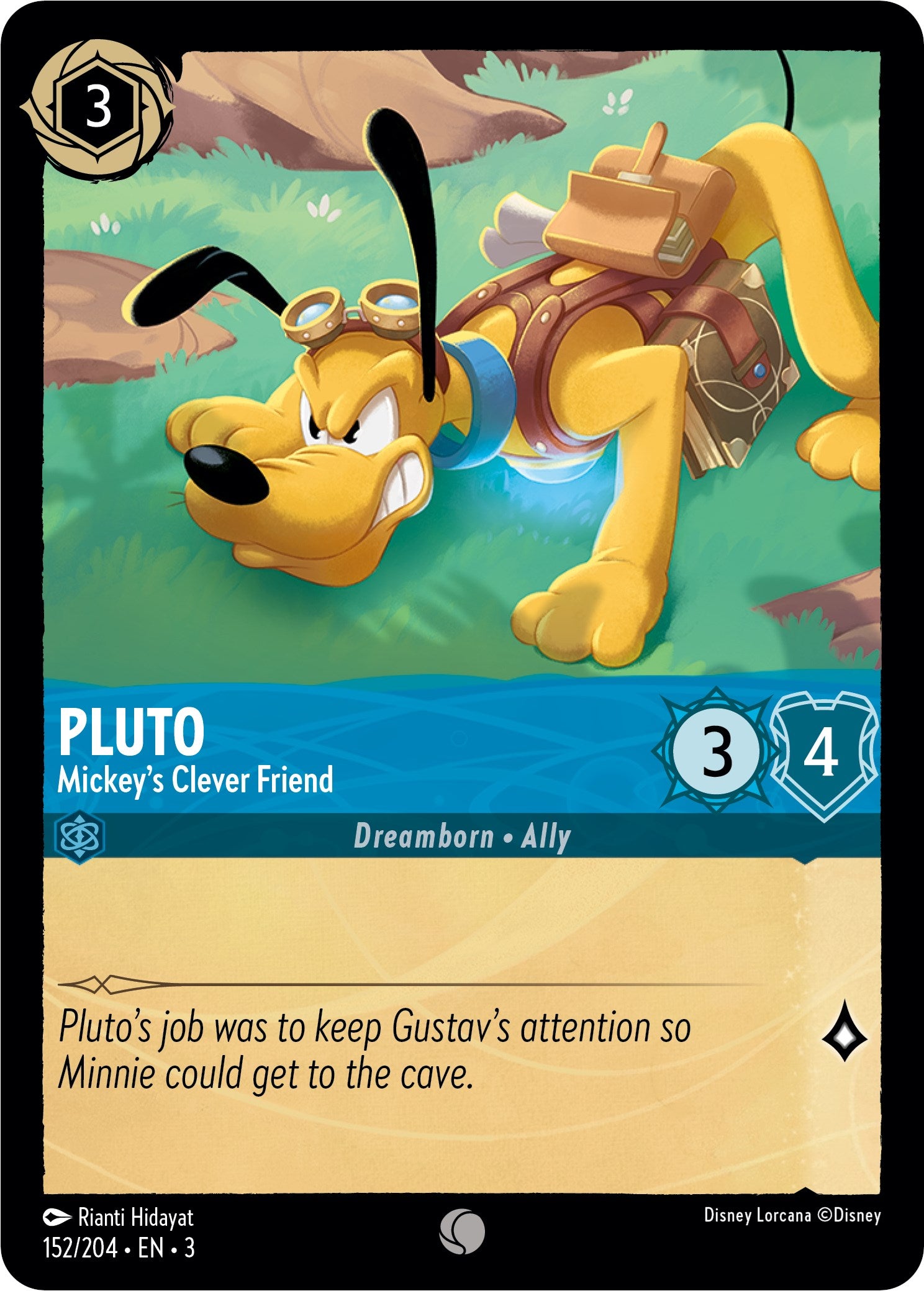 Pluto - Mickey's Clever Friend (152/204) [Into the Inklands] | Good Games Morley