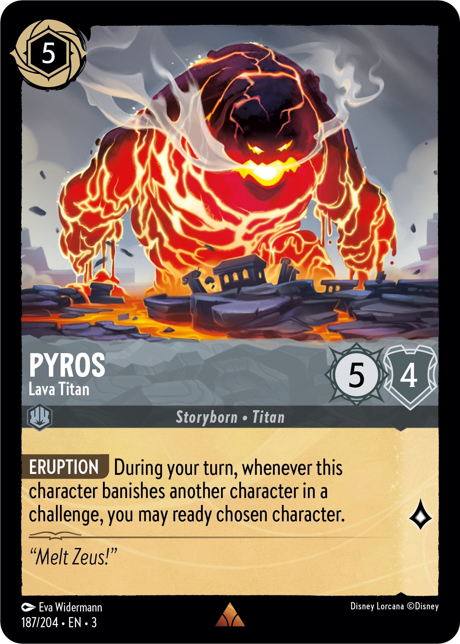 Pyros - Lava Titan (187/204) [Into the Inklands] | Good Games Morley