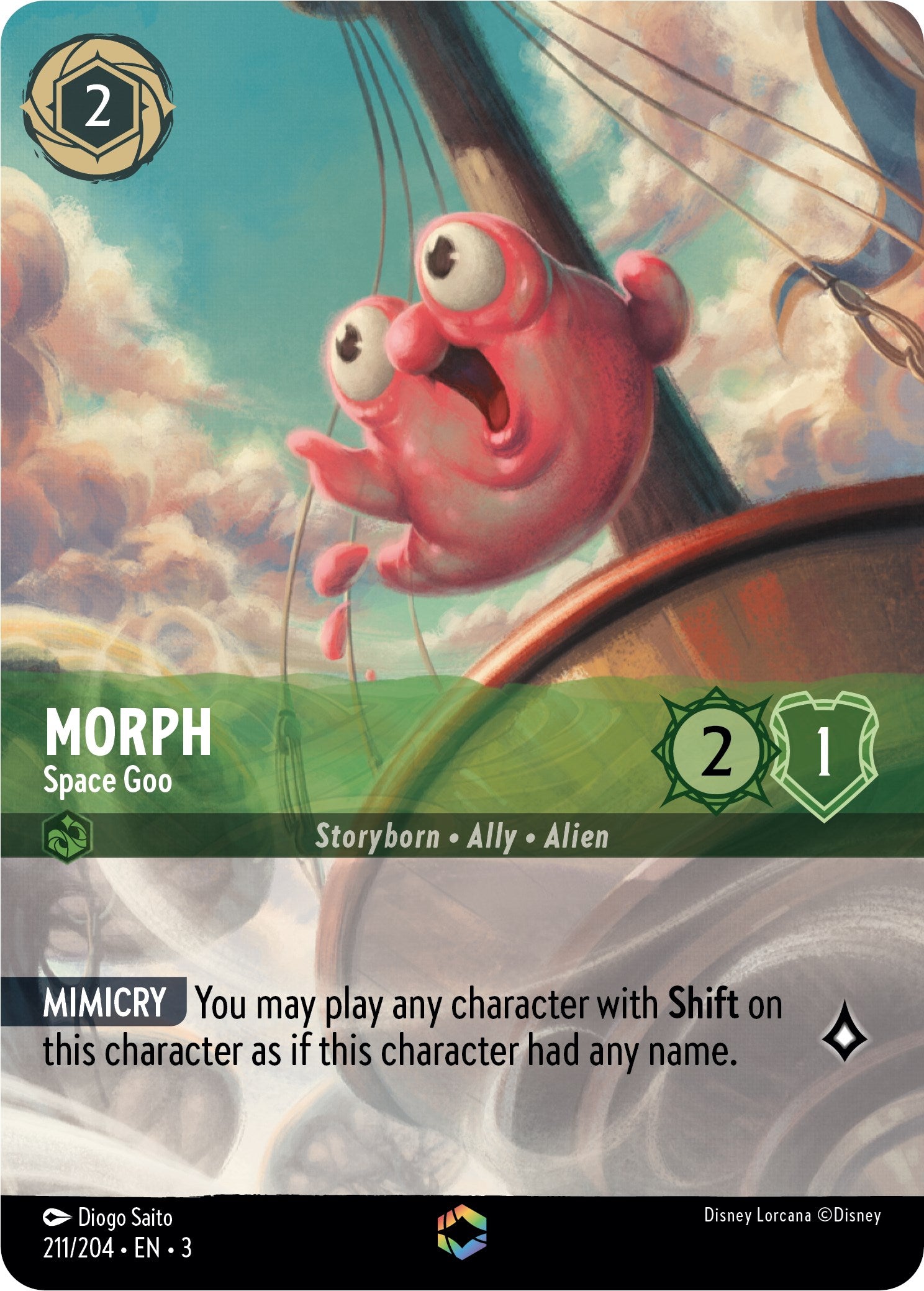 Morph - Space Goo (Enchanted) (211/204) [Into the Inklands] | Good Games Morley