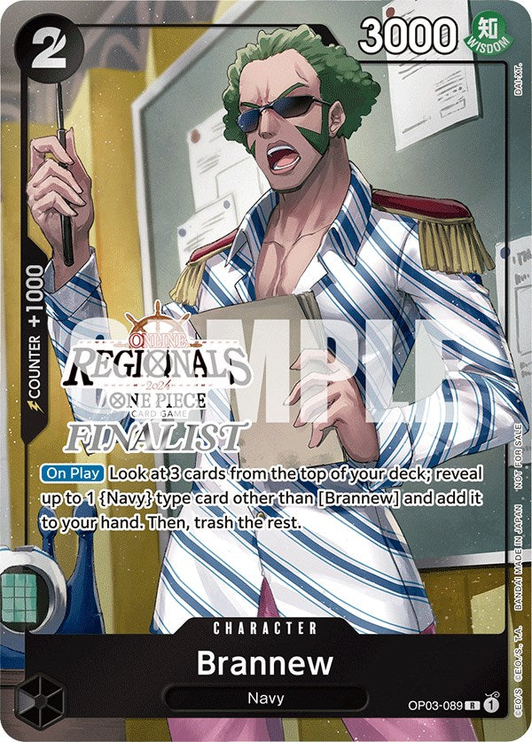 Brannew (Online Regional 2024) [Finalist] [One Piece Promotion Cards] | Good Games Morley