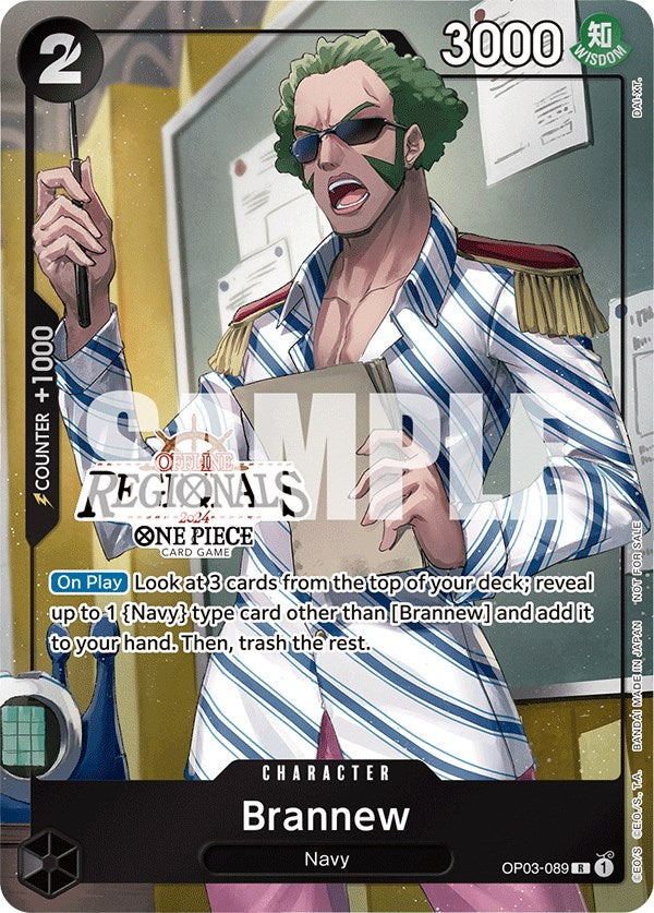 Brannew (Offline Regional 2024) [Participant] [One Piece Promotion Cards] | Good Games Morley