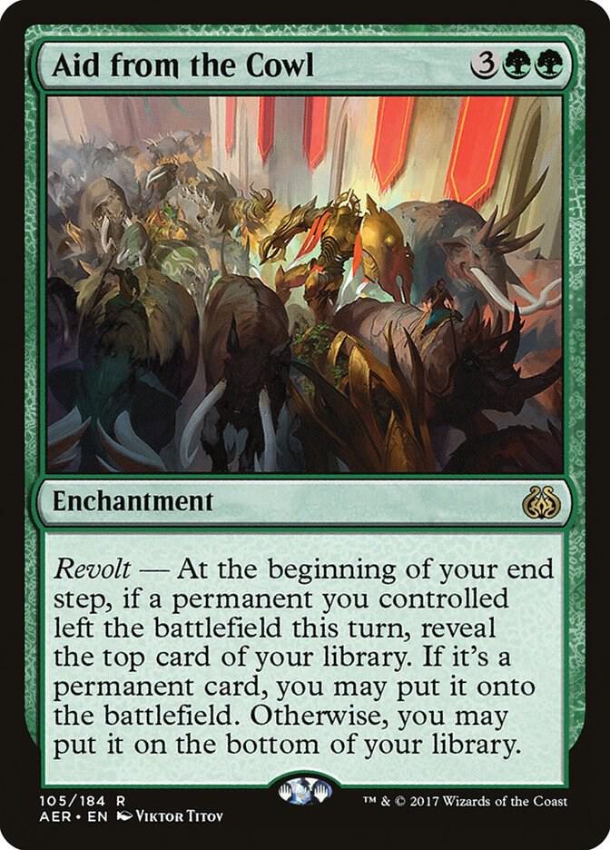 Aid from the Cowl 105/184 (Aether Revolt)  | Good Games Morley