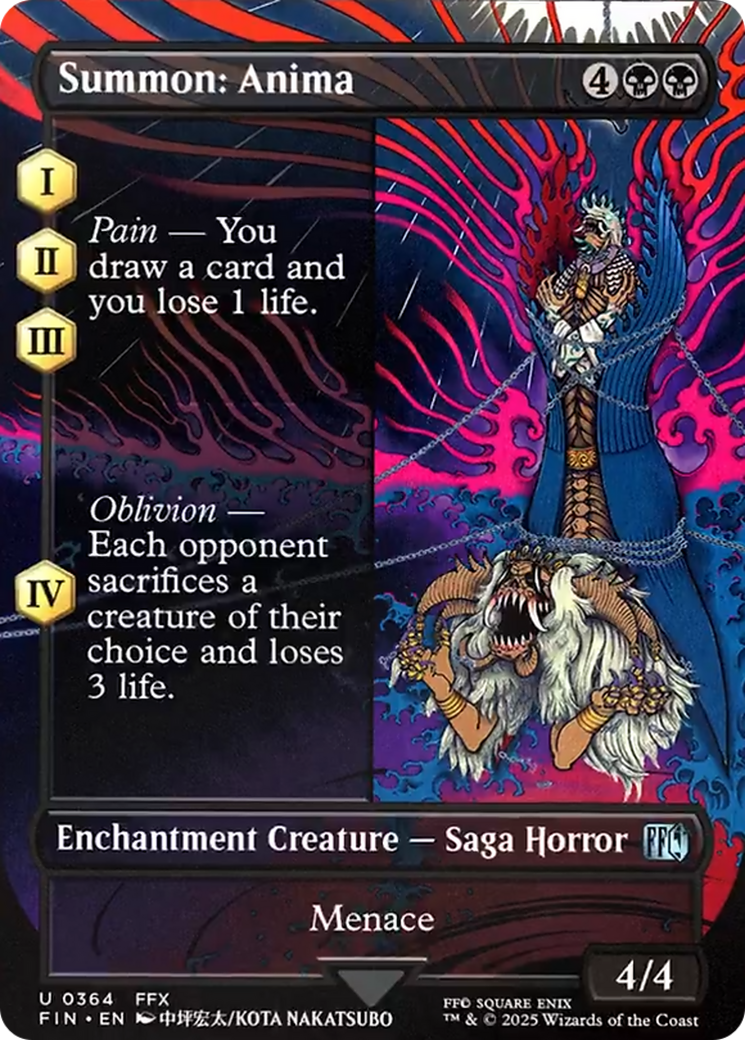 Summon: Anima (Borderless) [FINAL FANTASY] | Good Games Morley