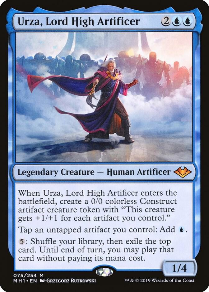 Urza, Lord High Artificer 75/254 (Modern Horizons)  | Good Games Morley