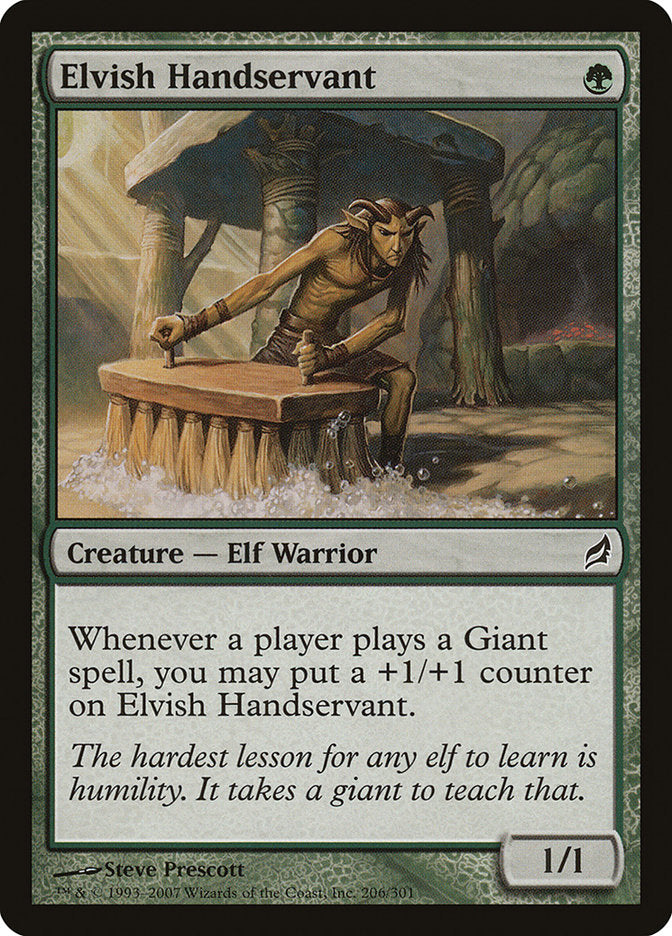 Elvish Handservant 206/301 (Lorwyn)  | Good Games Morley