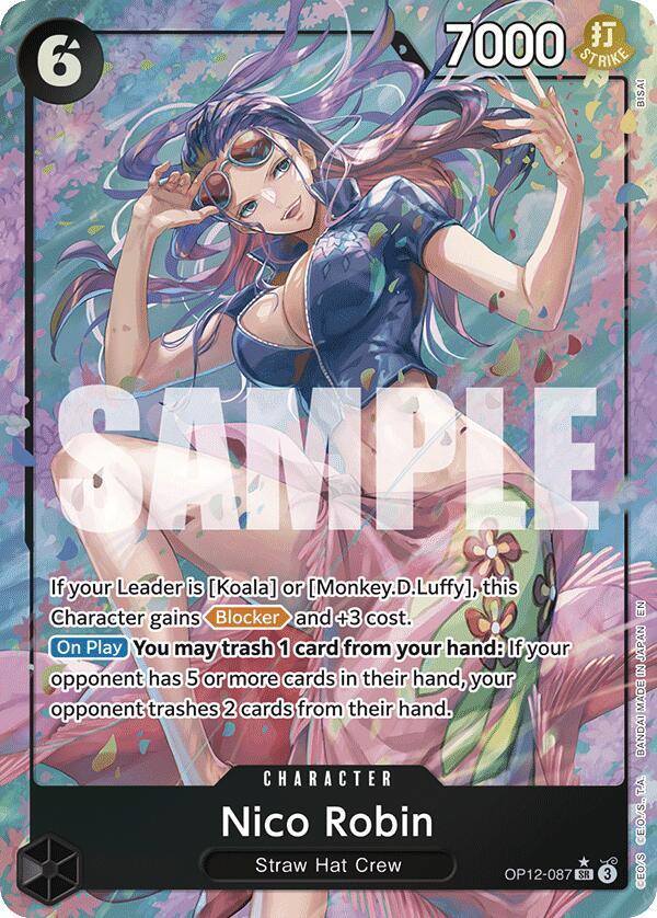 Nico Robin OP12-087 (Legacy of the Master)  - Alternate Art Foil | Good Games Morley