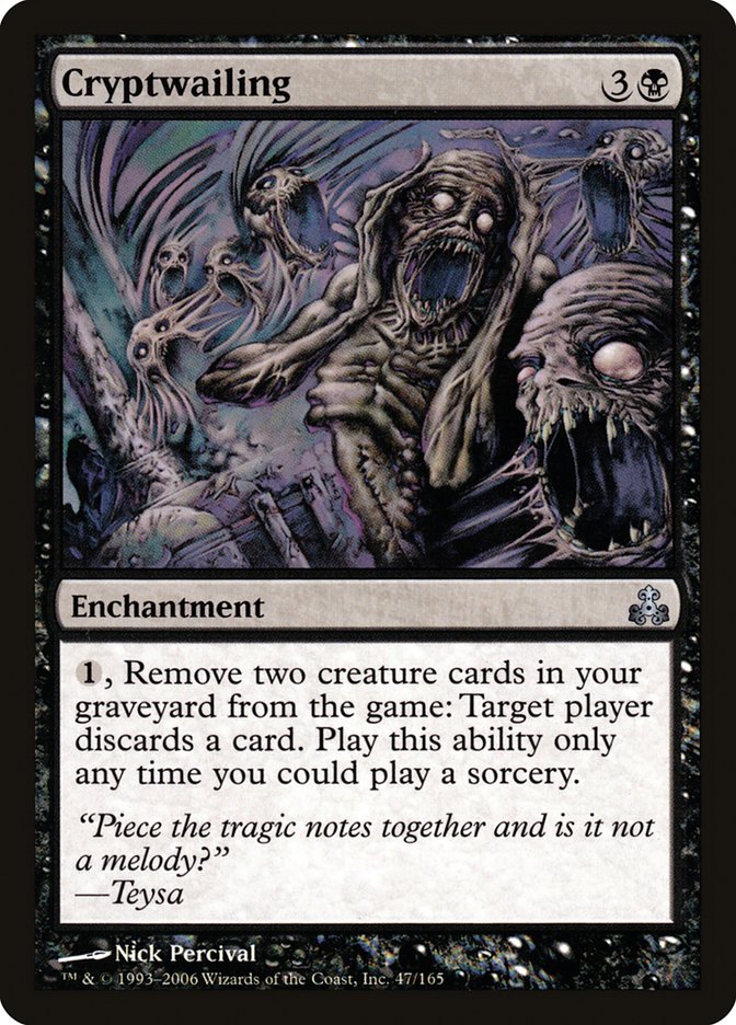 Cryptwailing 47/165 (Guildpact)  - Foil | Good Games Morley