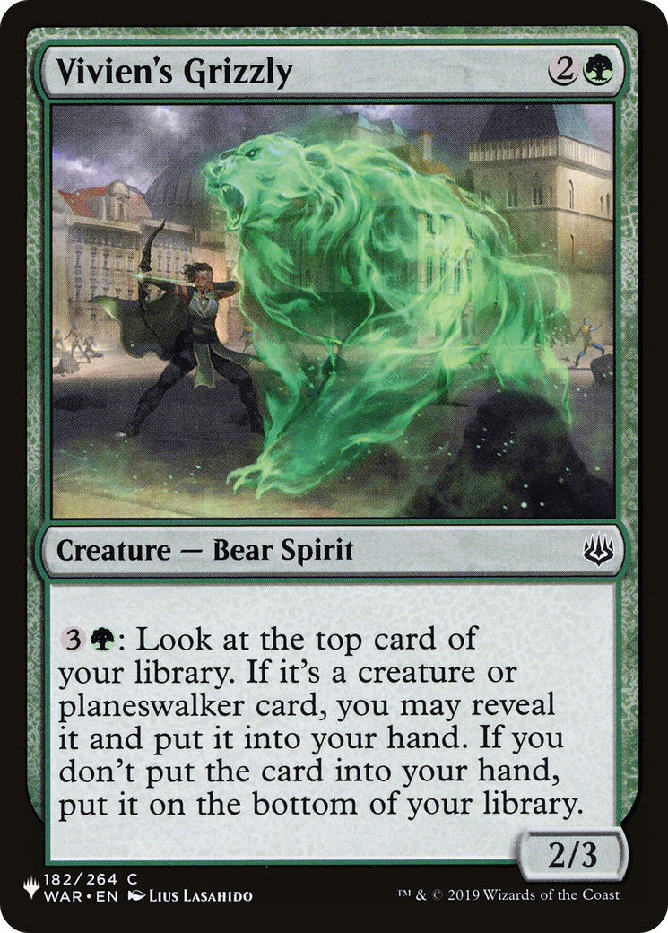 Vivien's Grizzly [The List] | Good Games Morley