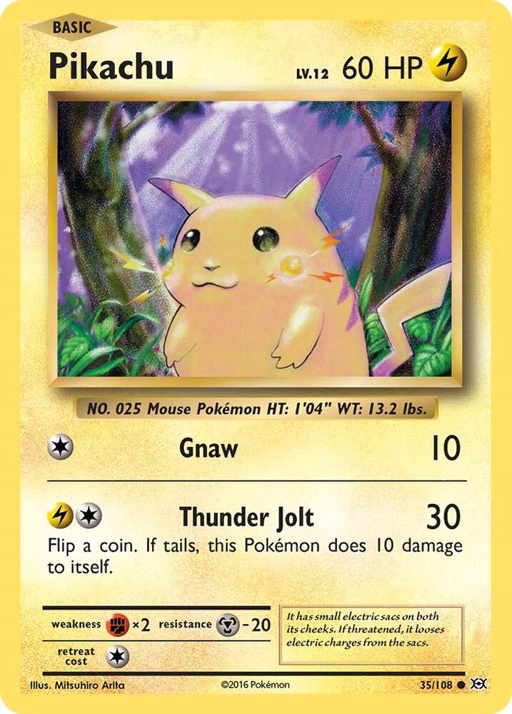 Pikachu 35/108 (XY - Evolutions)  | Good Games Morley