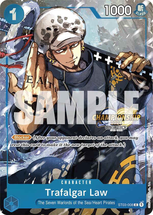 Trafalgar Law (2024 Event Pack) ST03-008 (One Piece Promotion Cards)  - Foil | Good Games Morley