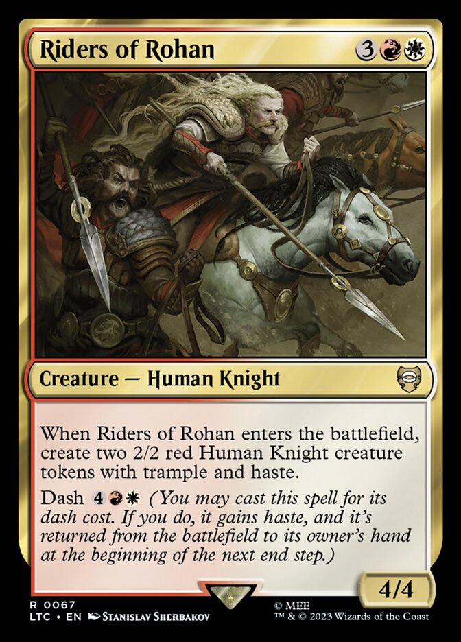 Riders of Rohan 67/347 (Commander: The Lord of the Rings: Tales of Middle-earth)  | Good Games Morley