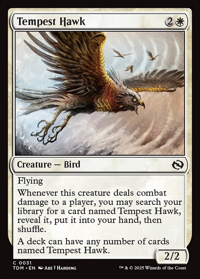 Tempest Hawk 31/291 (Tarkir: Dragonstorm)  | Good Games Morley