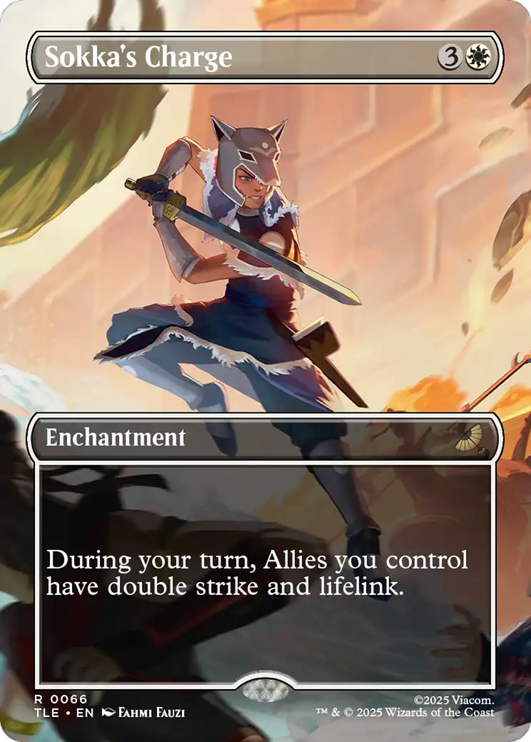 Sokka's Charge (Borderless) [Avatar: The Last Airbender: Eternal-Legal] | Good Games Morley