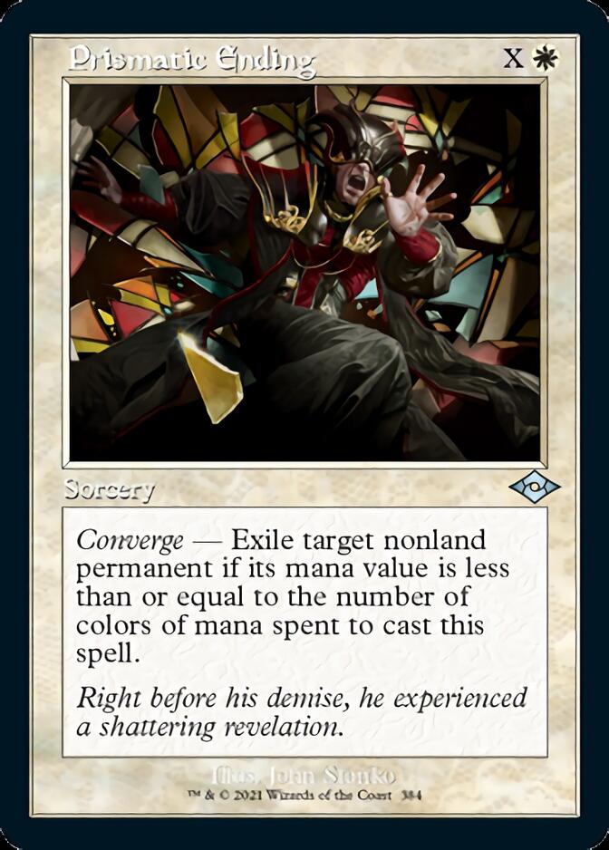 Prismatic Ending (Retro Foil Etched) [Modern Horizons 2] | Good Games Morley