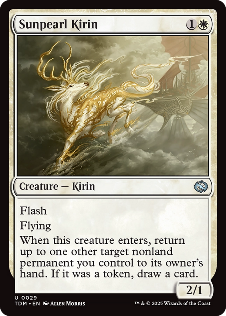 Sunpearl Kirin [Tarkir: Dragonstorm] | Good Games Morley