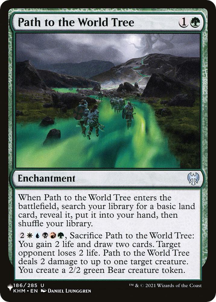 Path to the World Tree KHM-186/5075 (The List Reprints)  | Good Games Morley