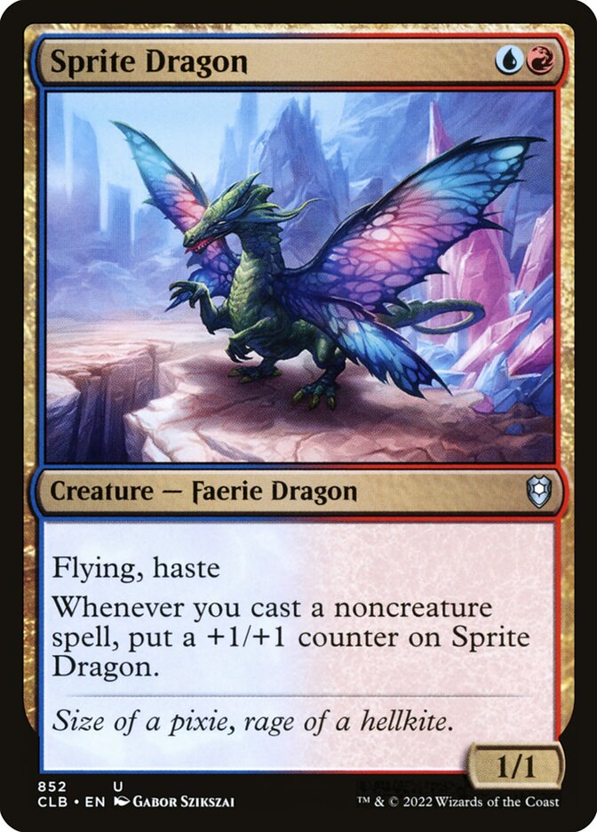 Sprite Dragon 852 (Commander Legends: Battle for Baldur's Gate)  | Good Games Morley
