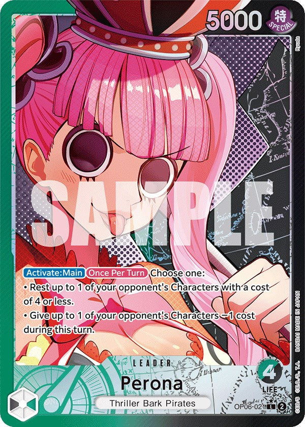 Perona (Alternate Art) [Wings of the Captain] | Good Games Morley