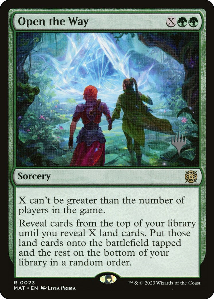 Open the Way (Promo Pack) [March of the Machine Promos] | Good Games Morley