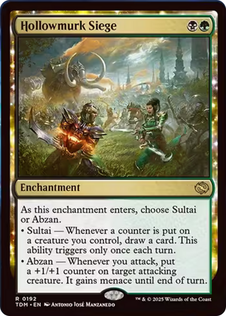 Hollowmurk Siege [Tarkir: Dragonstorm] | Good Games Morley