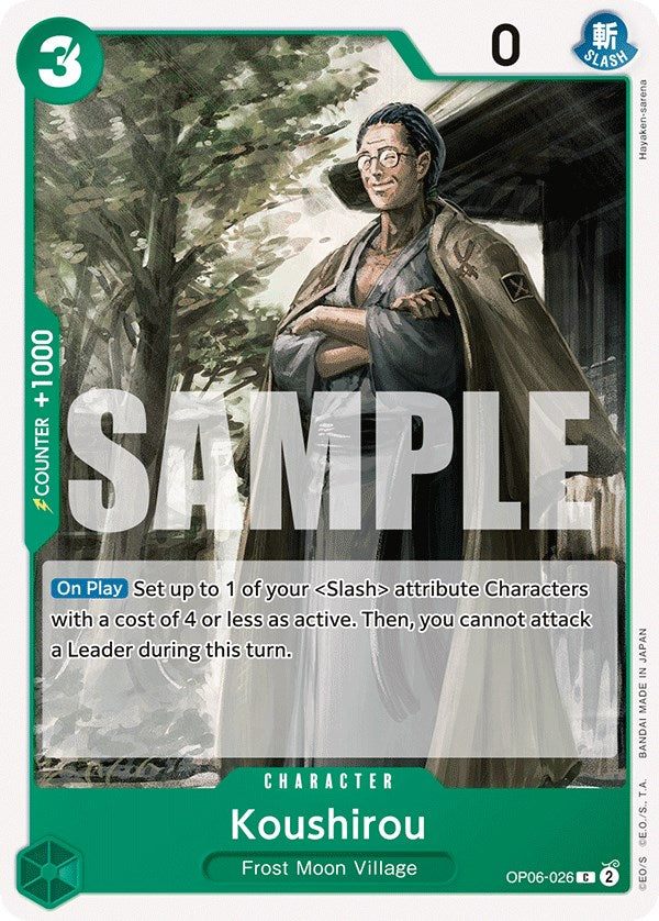 Koushirou [Wings of the Captain] | Good Games Morley