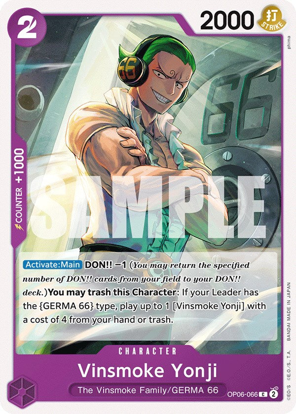 Vinsmoke Yonji [Wings of the Captain] | Good Games Morley