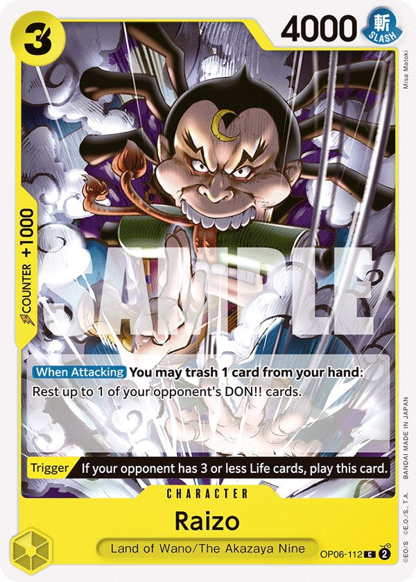 Raizo [Wings of the Captain] | Good Games Morley
