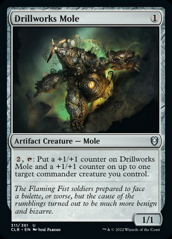 Drillworks Mole [Commander Legends: Battle for Baldur's Gate] | Good Games Morley