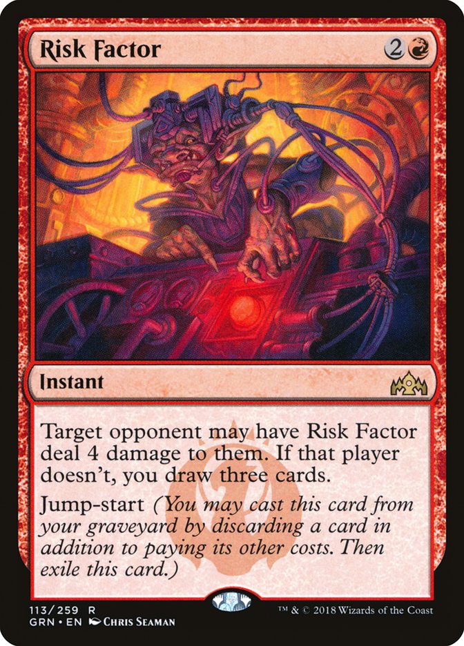Risk Factor 113/259 (Guilds of Ravnica)  | Good Games Morley