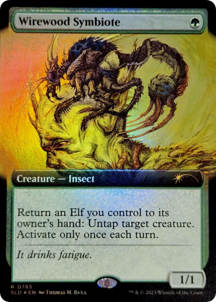 Wirewood Symbiote (Extended Art) [Secret Lair Drop Series] | Good Games Morley