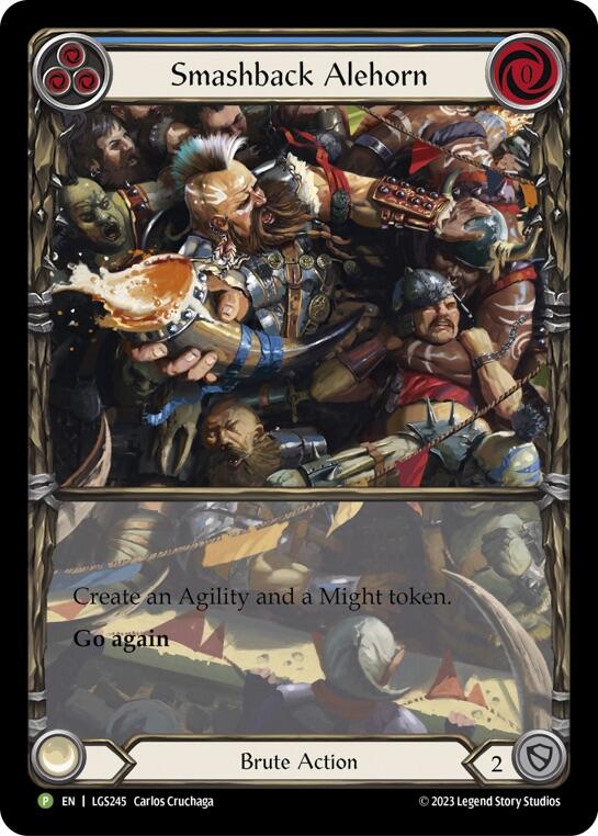 Smashback Alehorn [LGS245] (Promo)  Rainbow Foil | Good Games Morley